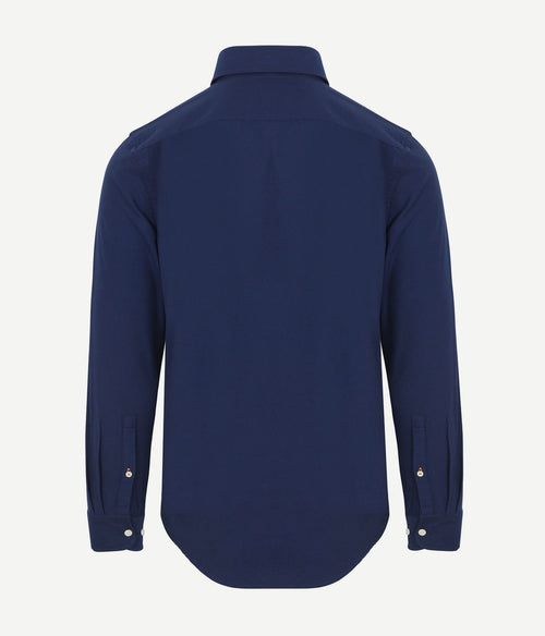 Suitable overhemd Oxford royal blauw | Slim-fit