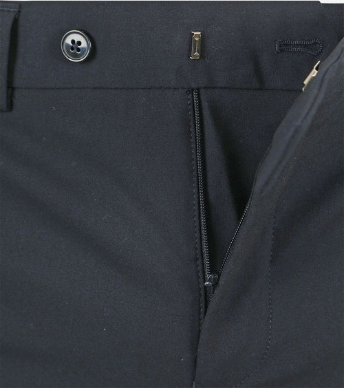 Suitable base pantalon donkerblauw | Slim-fit