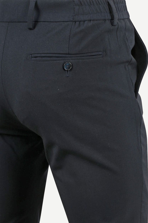 Suitable base pantalon donkerblauw | Slim-fit