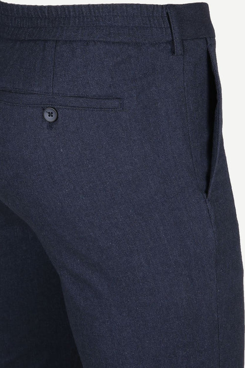 Suitable pantalon travis donkerblauw