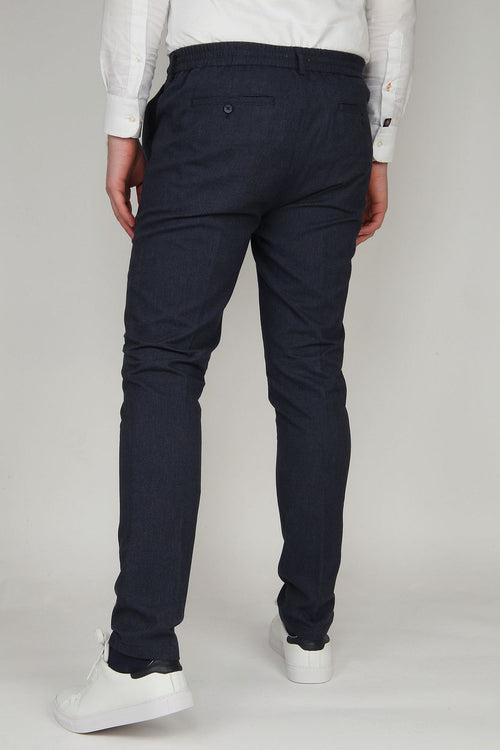 Suitable pantalon travis donkerblauw