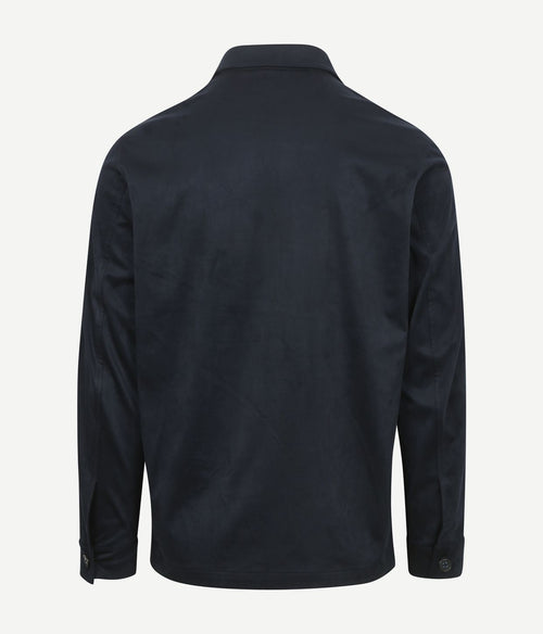 Suitable pasetta overshirt donkerblauw | Regular-fit