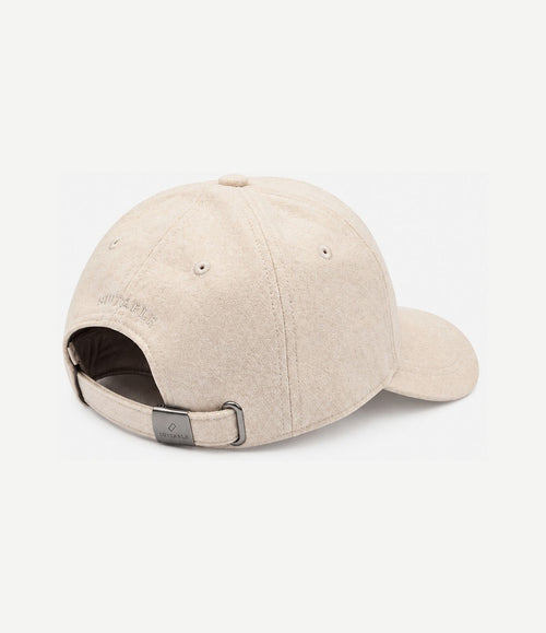 Cap wool blend ecru