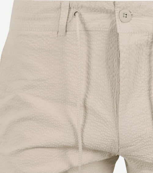 Suitable pim short lichtbeige | Slim-fit