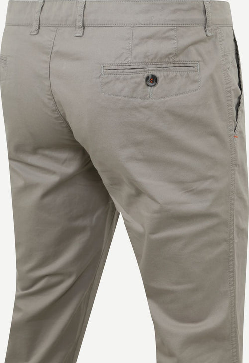 Suitable Plato chino grijs | Slim-fit