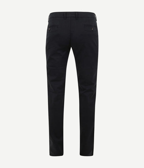 Suitable Plato chino donkerblauw | Slim-fit