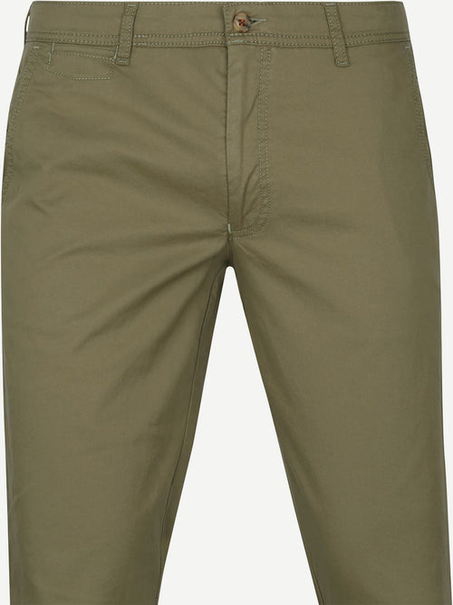 Suitable Plato chino olijfgroen