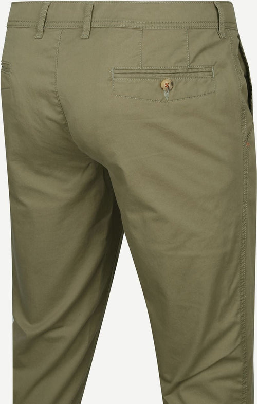 Suitable Plato chino olijfgroen