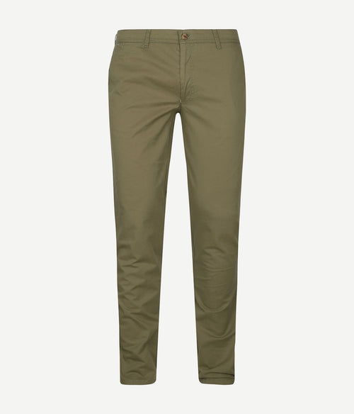 Suitable Plato chino olijfgroen