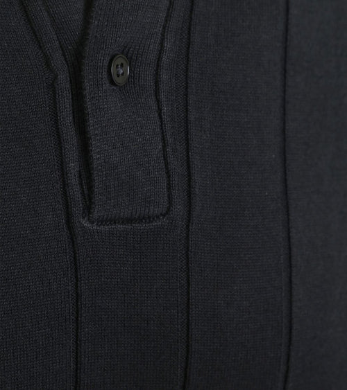 Respect polo drop needle donkerblauw