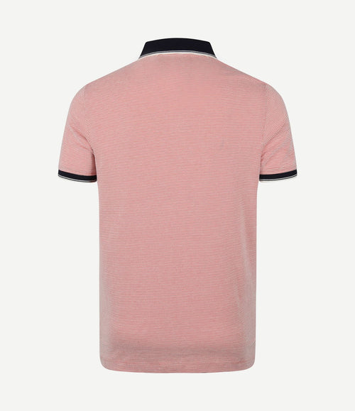 Oxford polo roze
