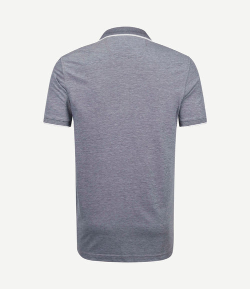 Oxford polo grijs