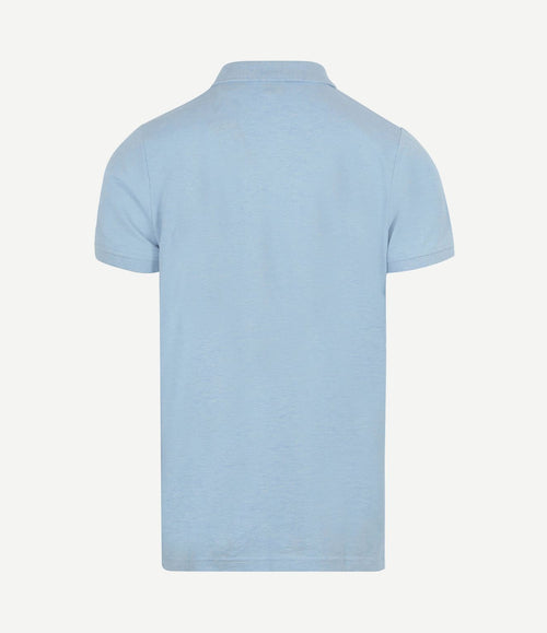 Mang poloshirt lichtblauw