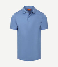 Polo mel pique mid blue