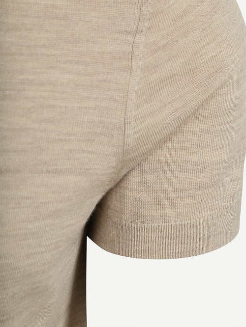 Polo rishi merinowol beige