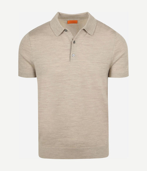 Polo rishi merinowol beige