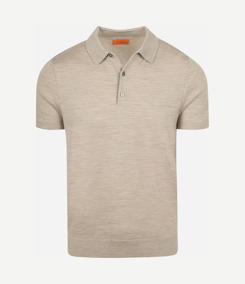 Polo rishi merinowol beige