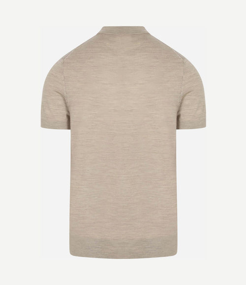 Polo rishi merinowol beige