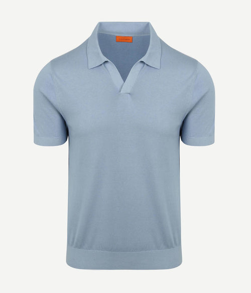 Polo riva compact staal blauw