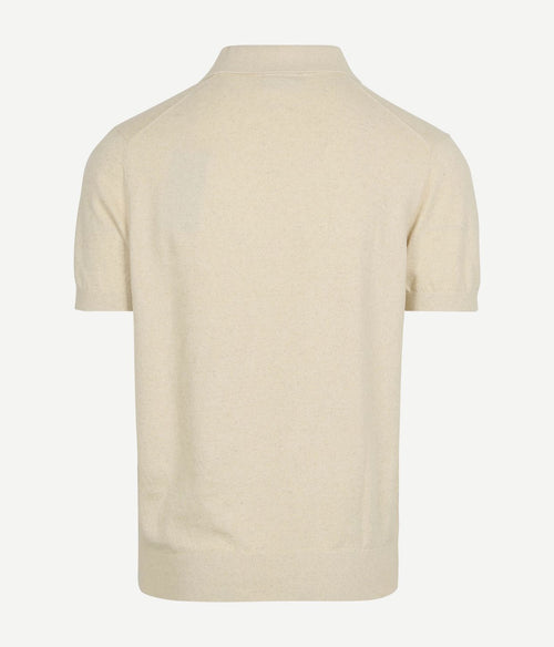 Suitable polo riva linnen ecru