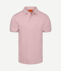 Poloshirt mel pique roze