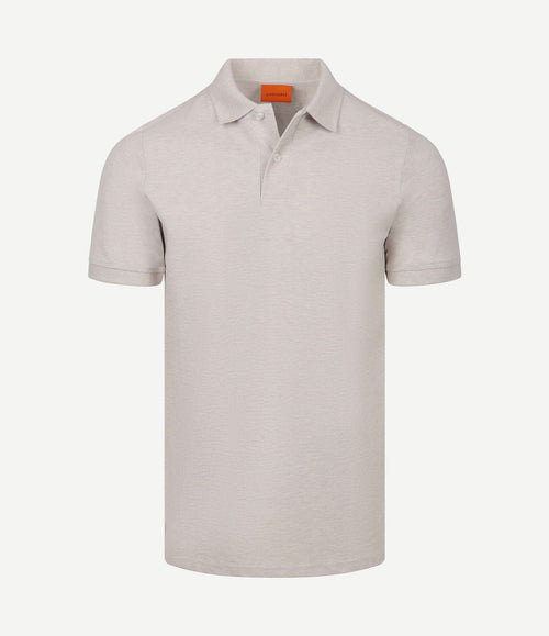 Poloshirt mel pique sand
