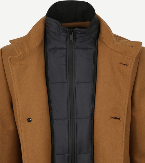 Suitable prestige coat hans bruin | Slim-fit