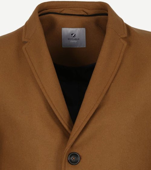 Suitable prestige coat hans bruin | Slim-fit