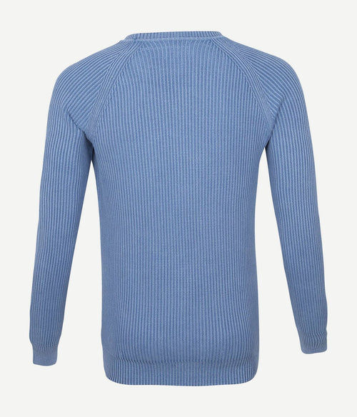 Suitable prestige pullover cris blauw