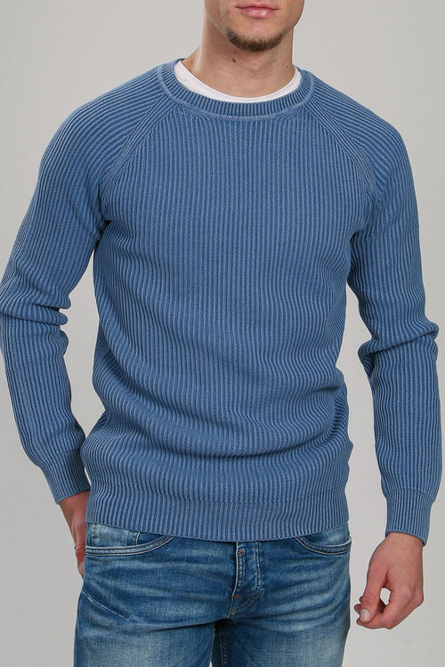 Suitable prestige pullover cris blauw