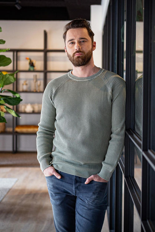 Suitable prestige pullover cris groen