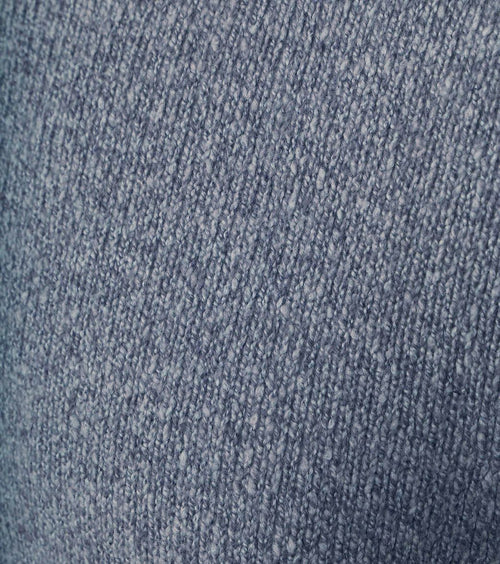 Pullover boiled wool blauw