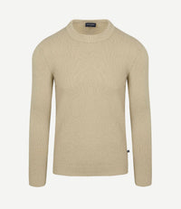 Pullover bouclé beige