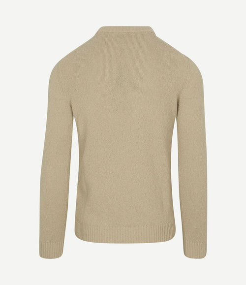 Pullover bouclé beige