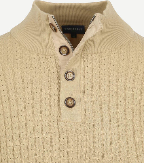 Suitable pullover camock beige