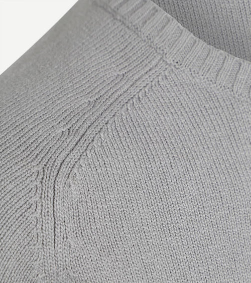 Suitable pullover raw grijs