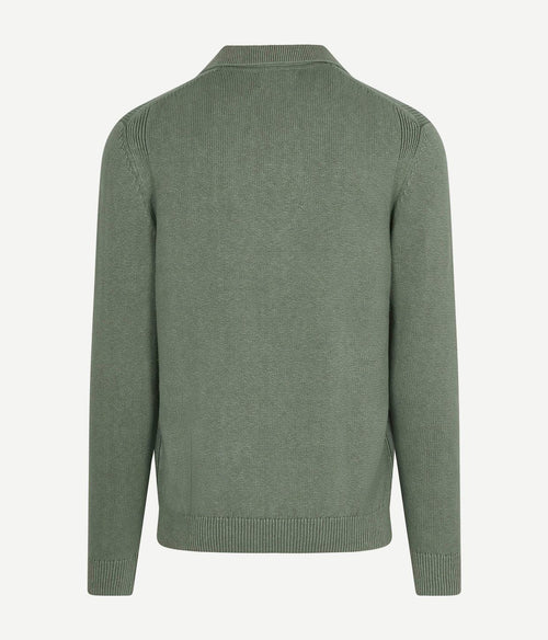 Raw trui riva knit groen