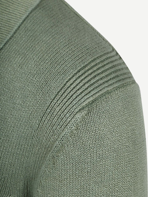Raw trui riva knit groen