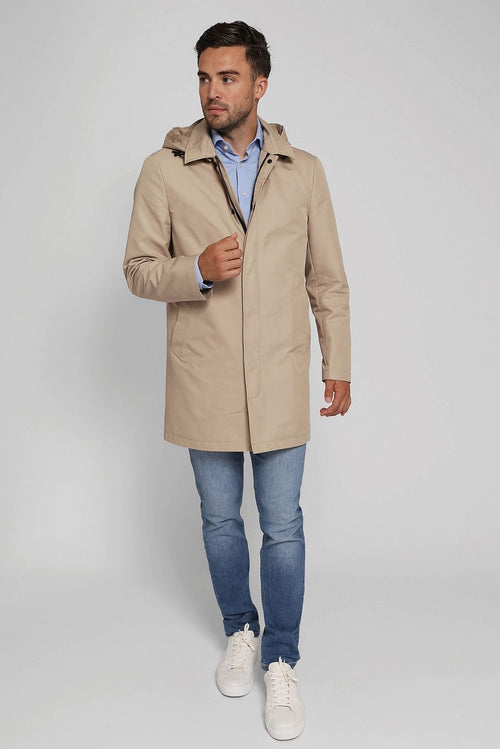 Suitable regenjas beige