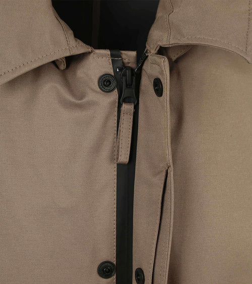 Suitable regenjas taupe