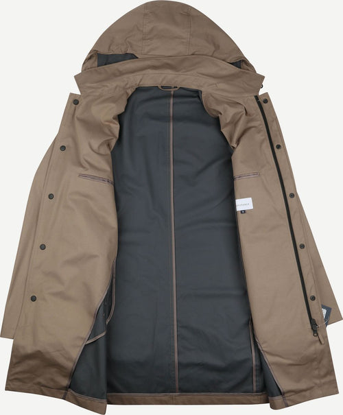 Suitable regenjas taupe