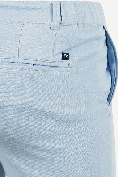 Suitable respect jink short lichtblauw | Slim-fit