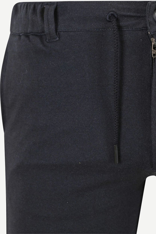 Suitable respect jink short donkerblauw | Slim-fit