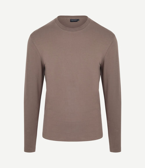 Respect longsleeve heavy t-shirt taupe