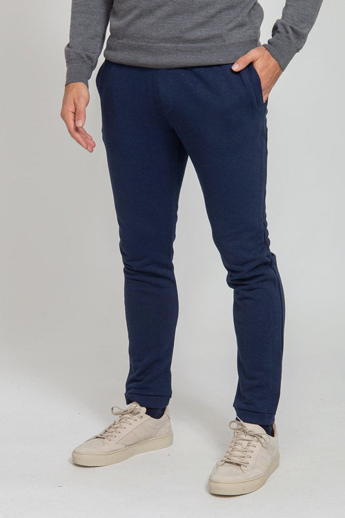 Suitable respect louk sweatpants donkerblauw