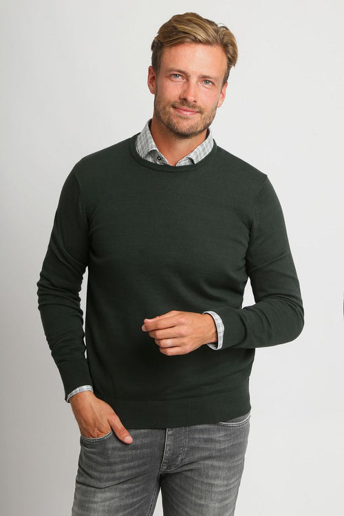 Suitable respect Oinir pullover donkergroen