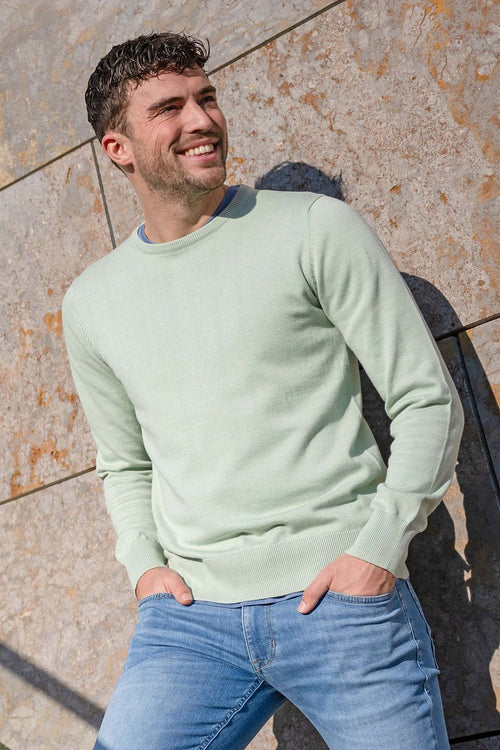 Suitable respect oinix pullover o-hals lichtgroen