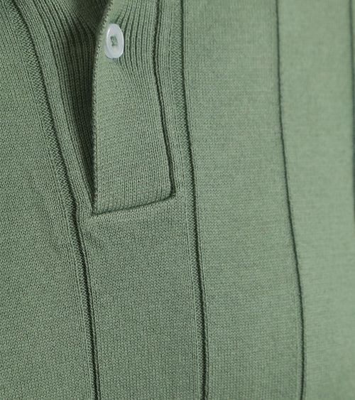 Suitable respect polo drop needle groen