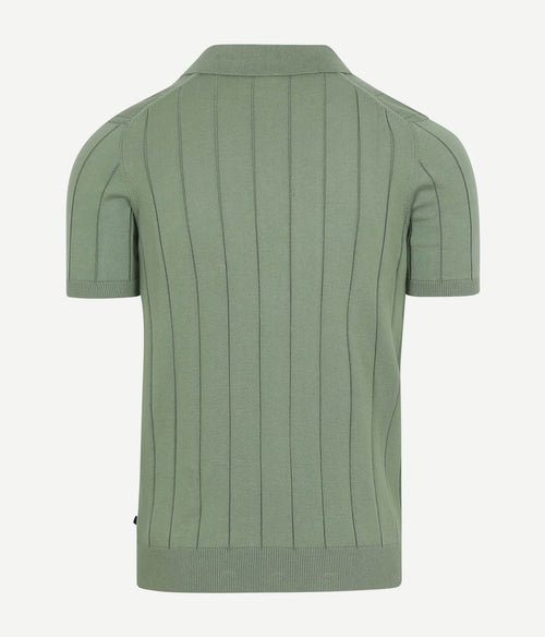Suitable respect polo drop needle groen