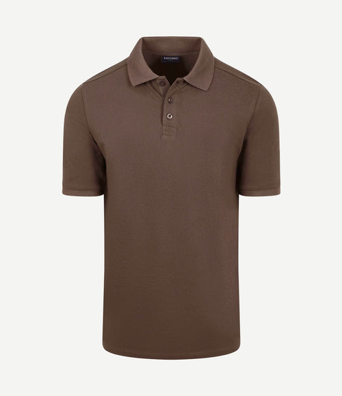 Respect polo tiger bruin